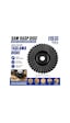 Senbang 115 Mm Ahşap Şekillendirme Diski Ahşap Oyma Taşlama Diski 22.23 Mm Spiral Taşlama Makinesi Uyumlu Saw Rasp Disc