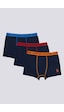 U.S. Polo Assn. Erkek Çocuk 3'lü Boxer Çok Renkli U.S. Polo Assn. Erkek Çocuk 3'lü Boxer Çok Renkli