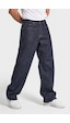 it's basic Erkek İndigo Renk 7w5-50 Tt25 Relaxed Baggy Fit İç Boy 80cm Rahat Kesim %100 Koton Denim Jean