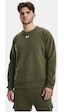 Under Armour Ua Rival Fleece Crew Erkek Sweatshirt-27197-yeşil