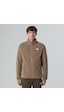 The North Face M Glacier Fleece Jacket Erkek Polar Ceket-30537 Kahverengi