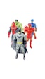 Spiderman Hulk Kaptan Amerika Batman Ironman 17cm. Işıklı Figürler Set Spiderman Hulk Kaptan Amerika Batman Ironman 17cm. Işıklı Figürler Set