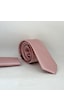 Gaffy Pudra Pembe Slim Fit İnce Düz Renk Mendilli Saten Kravat - SS-3 (541368708) Pembe Gaffy Pudra Pembe Slim Fit İnce Düz Renk Mendilli Saten Kravat - SS-3 (541368708) Pembe