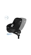 Maxi-cosi Mica 360 Pro I-size Slidetech Kızaklı İsofix'li Dönebilir Yatabilir 0-18 Kg Bebek Oto Koltuğu Authentic Black