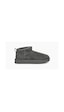 Bot Kadın 1116109 Ugg W Classıc Ultra Mını Grey Grı Gri