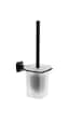 VitrA Base 400 Duvardan Tuvalet Fırçalığı Mat Siyah A4412536