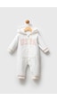 U.S. Polo Assn. Kız Bebek Beyaz Tulum 5274-49056 Beyaz