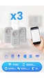 Alpsmart As816 Eu 3 Lü Set Wifi Akıllı Priz Uzaktan Kontrol Tuya