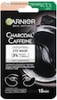 Garnier Charcoal Caffeine Kağıt Göz Maskesi