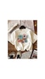 Medinenur Çiçekler Desen Baskılı Basic T-shirt Beyaz Medinenur Çiçekler Desen Baskılı Basic T-shirt Beyaz