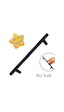 Boy Kulp Mat Siyah 128 Mm Kulp Mobilya Mutfak Dolabı Çekmece Dolap Kapak Kulpu Kulbu Metal Kulpları