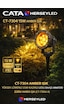 Ct-7304 Amber Işık Yüksek Lümenli 15w Kazıklı Ledli Bahçe Armatürü 220v Amberışık Amber