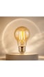 A6 Led Filament Ampul 6w 2700k Amber Cam Sarı Işık 600 Lümen Tekli