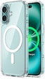 Apple Uyumlu iPhone 16 Kılıf Şeffaf Magsafe Şarj Destekli Kamera Tam Korumalı