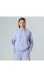 The North Face W Terry Relaxed Hoodie Kadın Sweatshirt-31549 Mor
