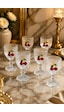6 Lı Kristal Cam Kahve Yanı Bardağı Kiraz Bardak Kirazlı 75ml 6 Lı Kristal Cam Kahve Yanı Bardağı Kiraz Bardak Kirazlı 75ml