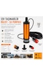 12 V Çakmaklık Girişli 32 Mm Mazot Ve Sıvı Transfer Pompası 12 V Çakmaklık Girişli 32 Mm Mazot Ve Sıvı Transfer Pompası