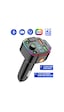 Transmitter Bluetooth Fm Araç Kiti Kolay Bağlantı Araba Müzik Mp3 Çalar Oto Çakmaklık Hızlı Şarj
