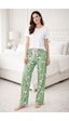 Remsa Kadın Viskon Kumaş Penye Tek Pijama Alt 23 Yeşil