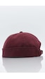 Külah Bordo %100 Pamuk Cap Docker Şapka-Bordo-Standart