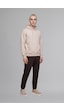 Defacto Regular Fit Kapüşonlu İçi Yumuşak Tüylü Kanguru Cepli Basic Sweatshirt X8283az26aubg106 Bej-bg106