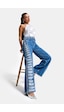it's basic Kadın Mavi T-9s6-4 Flare Fit Özel Tasarım Denim Jean