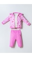 U.s. Polo Assn. Kız Bebek Pembe 3lü Takım Pembe