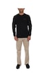 Columbia Basic Crew Erkek Sweatshirt Siyah