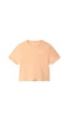 The North Face NF0A55AY3R81 W Foundation Crop Tee Kadın T-Shirt Turuncu