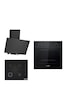 Bosch HBF512BB1T - POP6C6P30O - DWK64PJ60T Siyah Ankastre Set Bosch HBF512BB1T - POP6C6P30O - DWK64PJ60T Siyah Ankastre Set