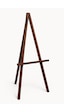 Ceviz Ahsap Resim Standi Sovale 120x50 Cm Cın092