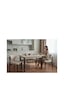 Efe Mobilya T- 6006 Traverten 70x120 Mdf Polo Krem Sandalye 4 Kişilik Yemek Masası Takımı