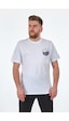 Lumberjack Bisiklet Yaka Baskılı Beyaz Erkek T-shirt 2s11otbl3fx 001