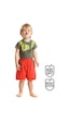 Denokids Denokids Baby Tersten Dino Takım Kırmızı - Yeşil