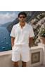 Erkek Premium Kumaş Modal Şort Slim Fit Takım Beyaz 2018dngr Ekru Erkek Premium Kumaş Modal Şort Slim Fit Takım Beyaz 2018dngr Ekru