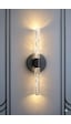 Bhbackhome Bubbleflux Şık Tasarım Modern Ledli Aplik 40 Cm Elektrikli Antrasit