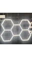 Cata Ct-9082 Petek Led Hexagon Anzer 240w 6400k Beyaz Işık Armatür Çok Renkli