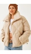 Shade Kadın Oversize Şişme Mont 10191065 - Bej