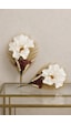 Lateks Çiçek - Beyaz & Gold - Dekor Çiçek 2 Adet Beyaz-gold - 722044194 Beyaz-gold