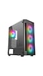 Rampage Vıgılant Mesh 650W 80+ Bronze Rgb Fan Atx Siyah Mıd Tower Oyuncu Kasası
