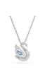 5723389 Swarovski Kolye Swan:pend Blue/ Blu/rhs Metalik