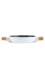 Karaca x Refika Swiss Crystal Creamy Wood Sahan 20 Cm