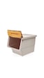 Motek Bambu Tekerlekli Organizer 12lt te