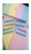 Dream Notes 9x15cm 8'li Çizgisiz Not Defteri Seti - Renkli Kutu Sarı - Pembe - Mavi - Yeşil