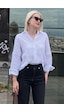 Madmext Beyaz Muslin Kumaş Basic Kadın Gömlek Mg1660 Beyaz Madmext Beyaz Muslin Kumaş Basic Kadın Gömlek Mg1660 Beyaz