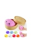 Squishy Dumpling Gizemli Renkli Squishy - Büyük Boy 10x10 Cm