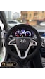 Hyundai İ20 Direksiyon Kılıfı Alcantara Süet Monza Black Serisi Siyah 2012-2014