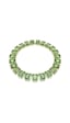 5714396 Millenia Tennis Necklace, Oversized Crystals, Octagon Cut, Green, Gold-tone Plated Metalik 5714396 Millenia Tennis Necklace, Oversized Crystals, Octagon Cut, Green, Gold-tone Plated Metalik