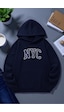 Uyguntarz Unisex Nyc Tasarım Baskılı Kapüşonlu Sweatshirt Lacivert Uyguntarz Unisex Nyc Tasarım Baskılı Kapüşonlu Sweatshirt Lacivert