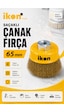 İkon Tools Saçaklı Çanak Fırça 65 Mm Çelik Tel Bakır Kaplama M14 Spiral Taşlama Uyumlu Pas Boya Temizleme İkon Tools Saçaklı Çanak Fırça 65 Mm Çelik Tel Bakır Kaplama M14 Spiral Taşlama Uyumlu Pas Boya Temizleme